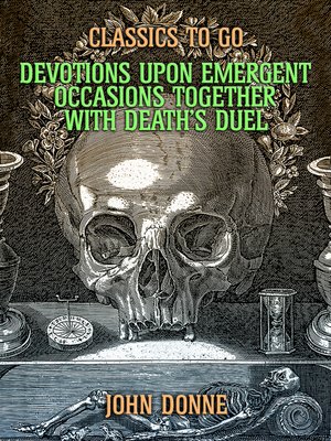 cover image of Devotions Upon Emergent Occasions